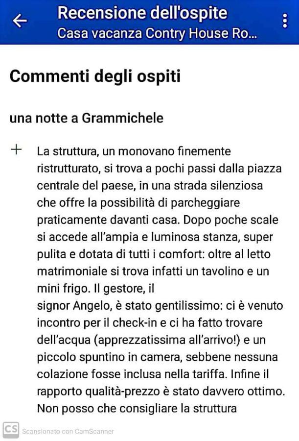 Casa Vacanza Contry House Romantic Grammichele Экстерьер фото